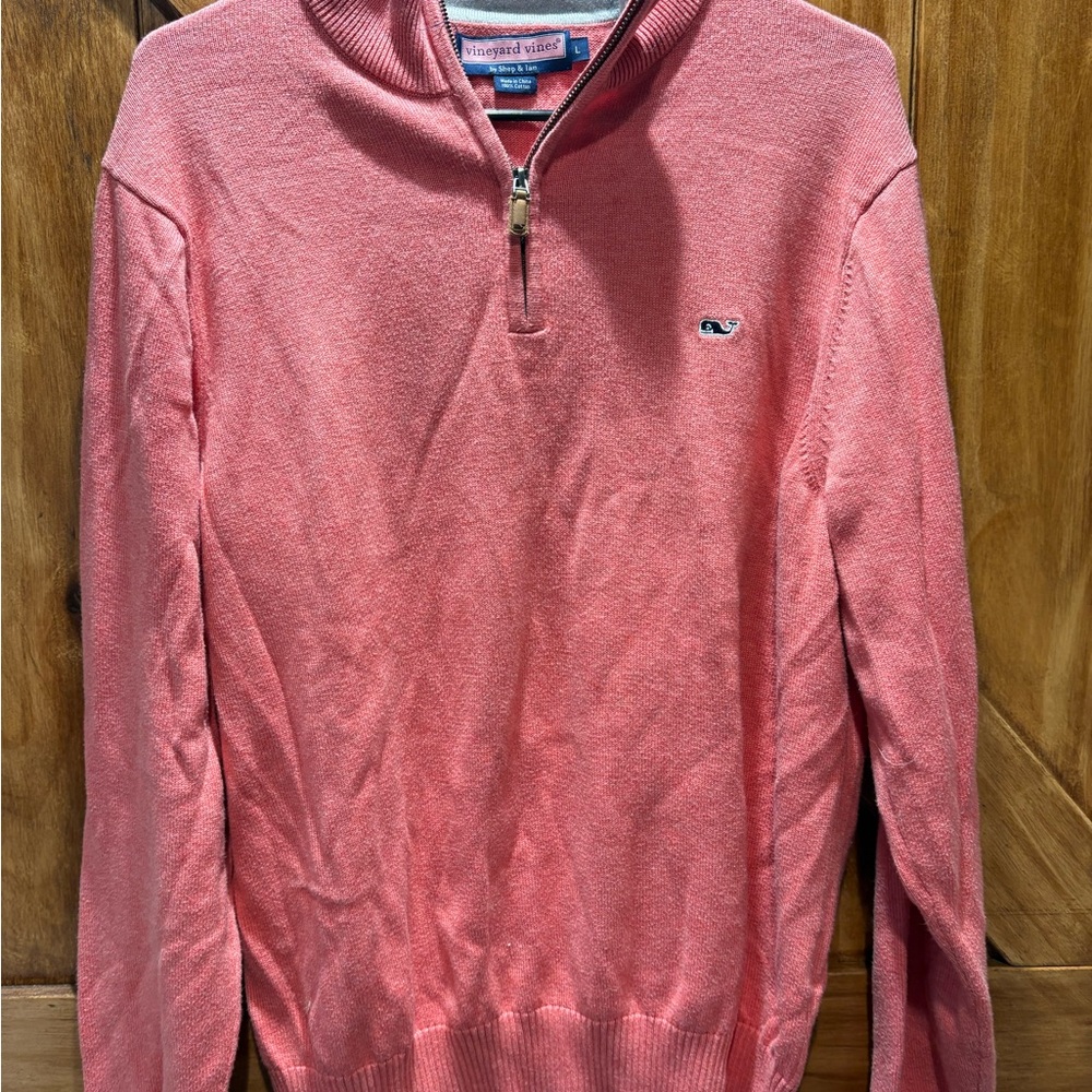 Vineyard Vines Men's Pink Sweater LG